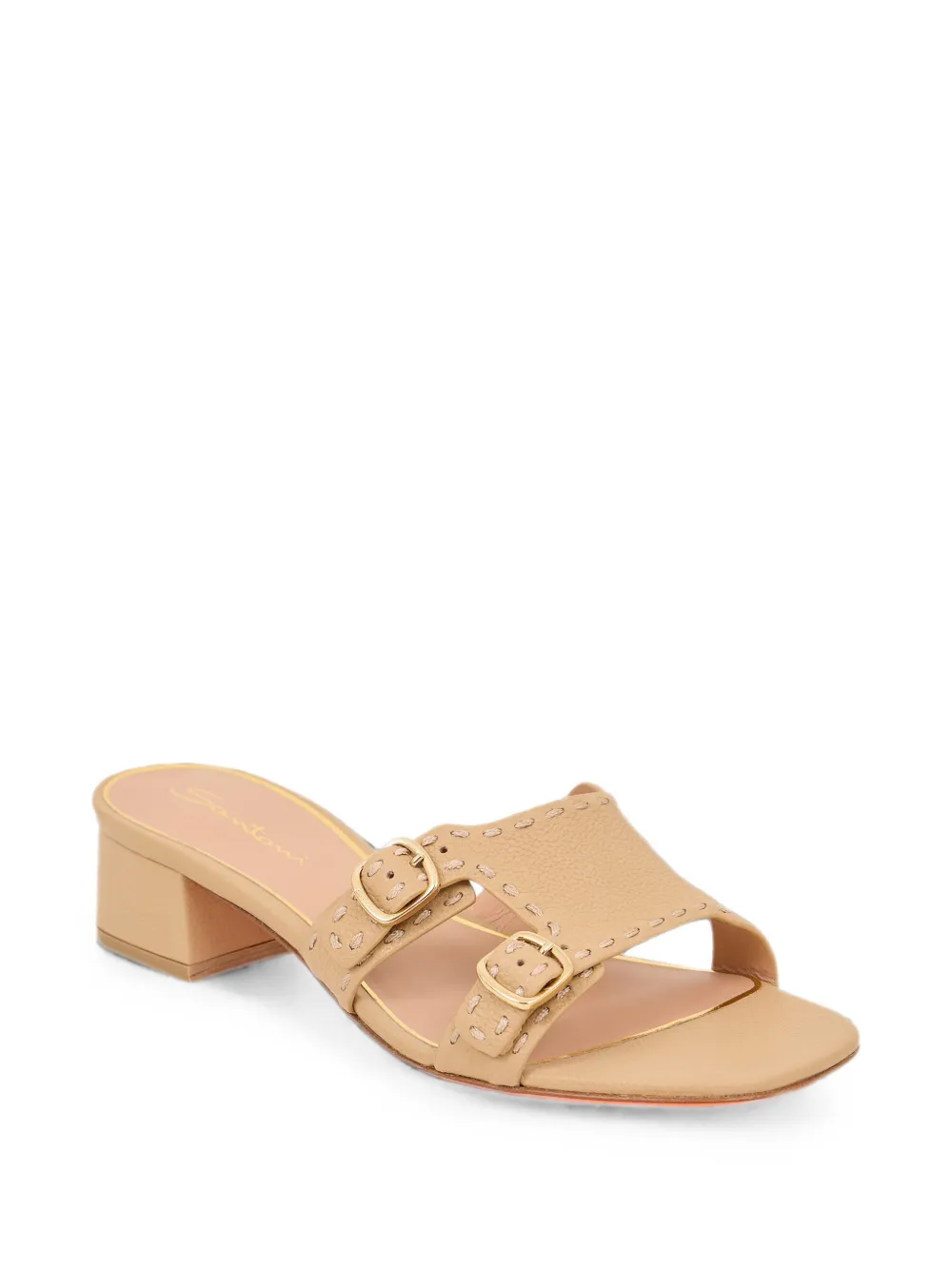 Santoni Didi buckle-fastening sandals Beige