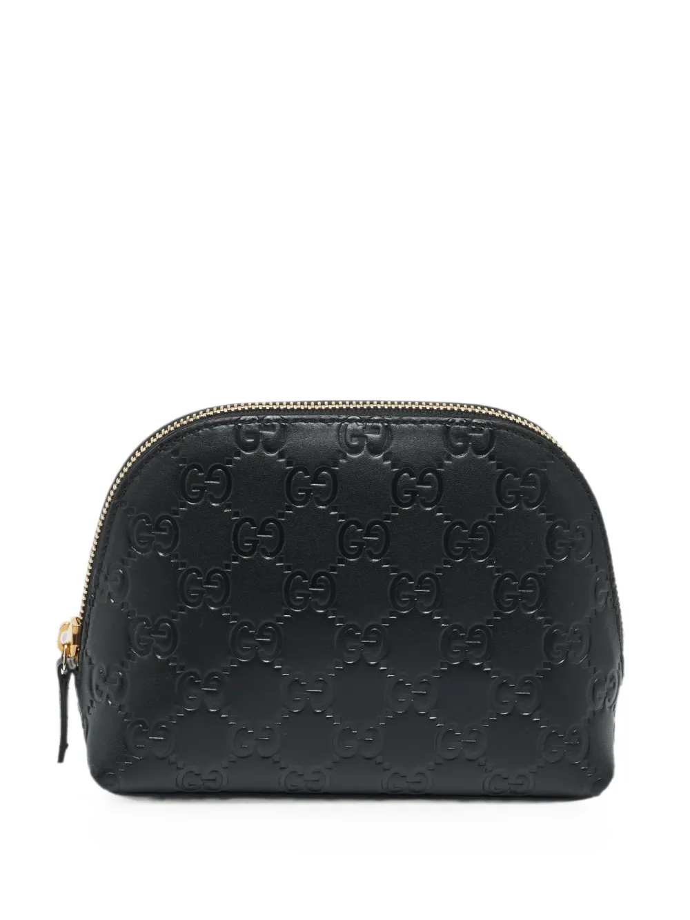 Gucci Pre-Owned Guccissima make up bag - Nero