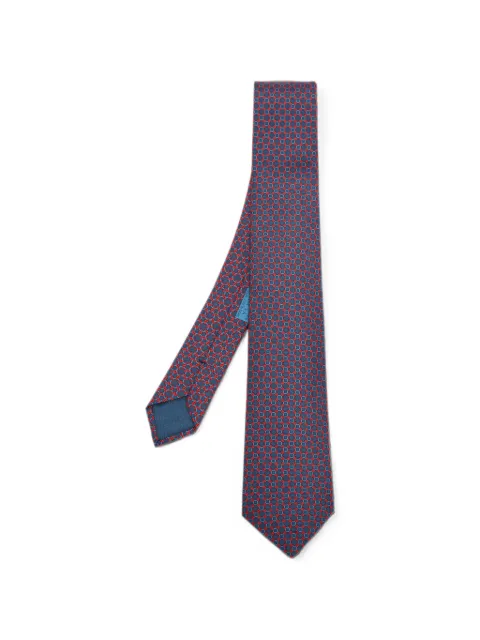 Hermès Pre-Owned AT'H Twillbi silk tie
