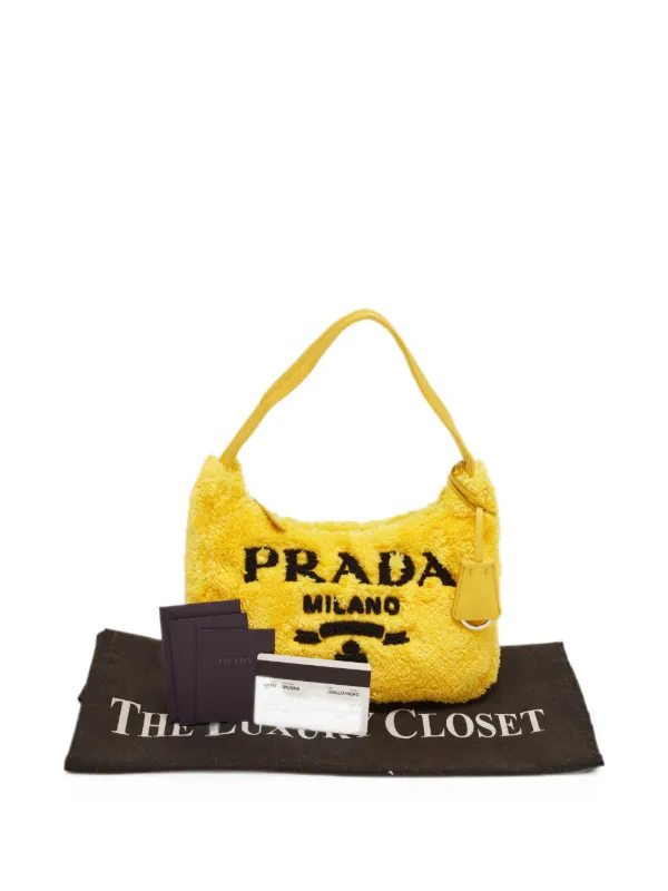 Prada Pre-Owned Re-Edition 2000 ショルダーバッグ | イエロー