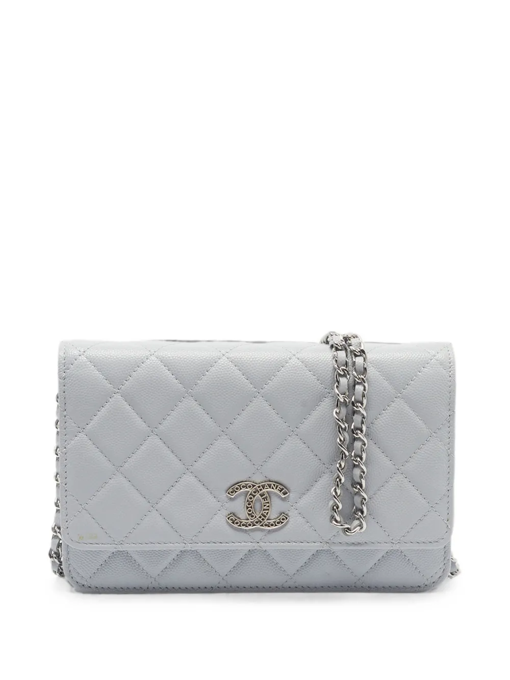 CHANEL Pre-Owned CC Caviar shoulder bag - Blue
