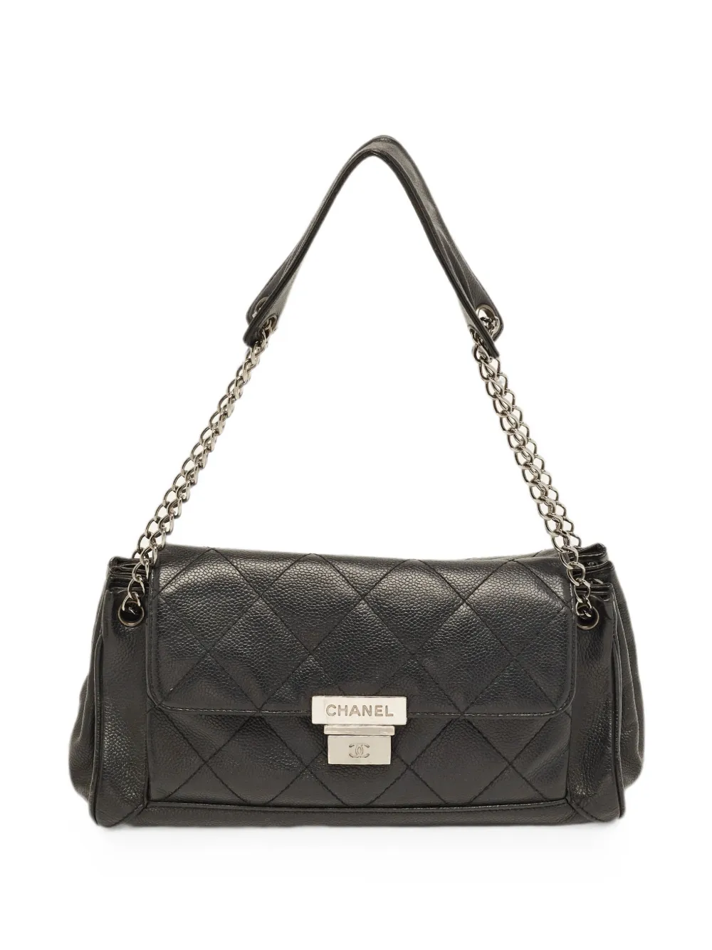 CHANEL Pre-Owned 2003-2004 Accordion quilted shoulder bag - Black