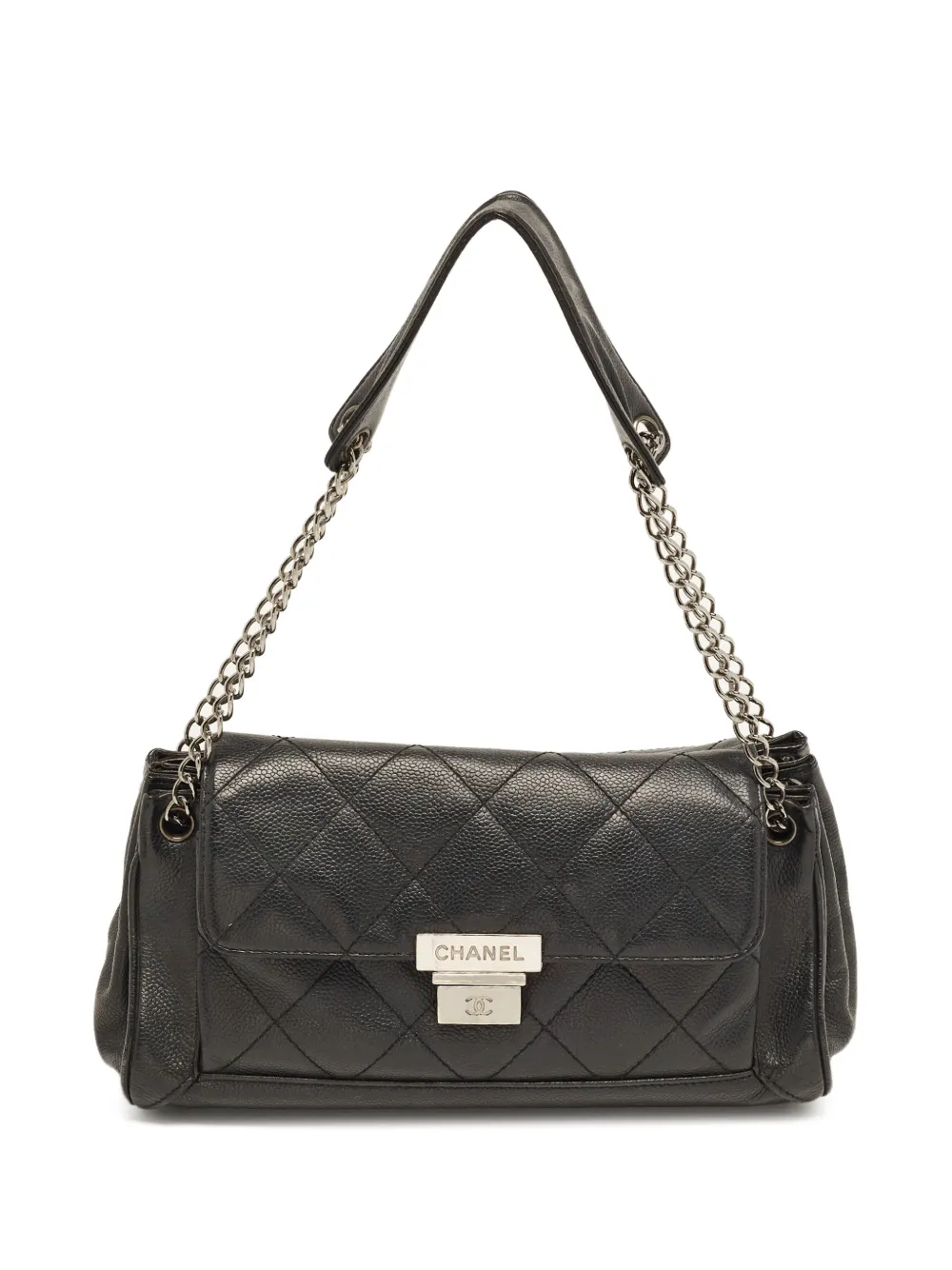 CHANEL Pre-Owned 2003-2004 Accordion quilted shoulder bag - Nero