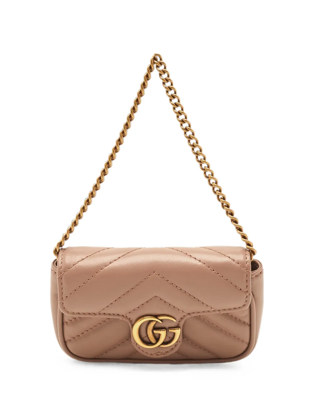 Gucci Pre-Owned GG Marmont matelassé mini bag - Toni neutri