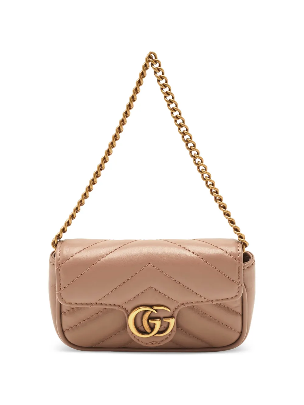 Gucci Pre-Owned GG Marmont matelassé mini bag - Toni neutri