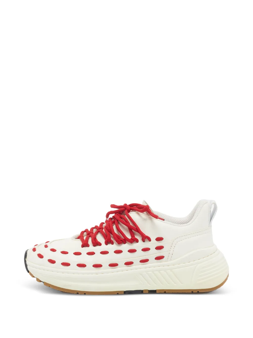 Bottega Veneta Pre-Owned Speedster lace-up sneakers - Toni neutri