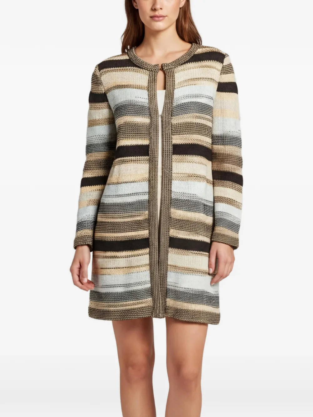 Missoni Pre-Owned striped cardigan - Marrone