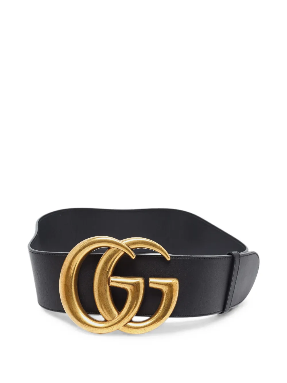 Gucci Pre-Owned GG Marmont wide belt - Nero