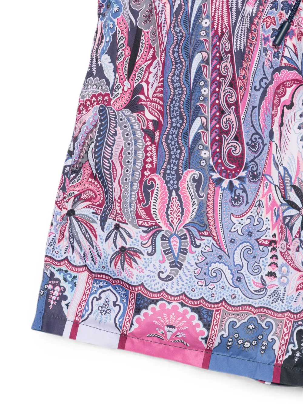 ETRO Zwembroek met paisley-print Blauw