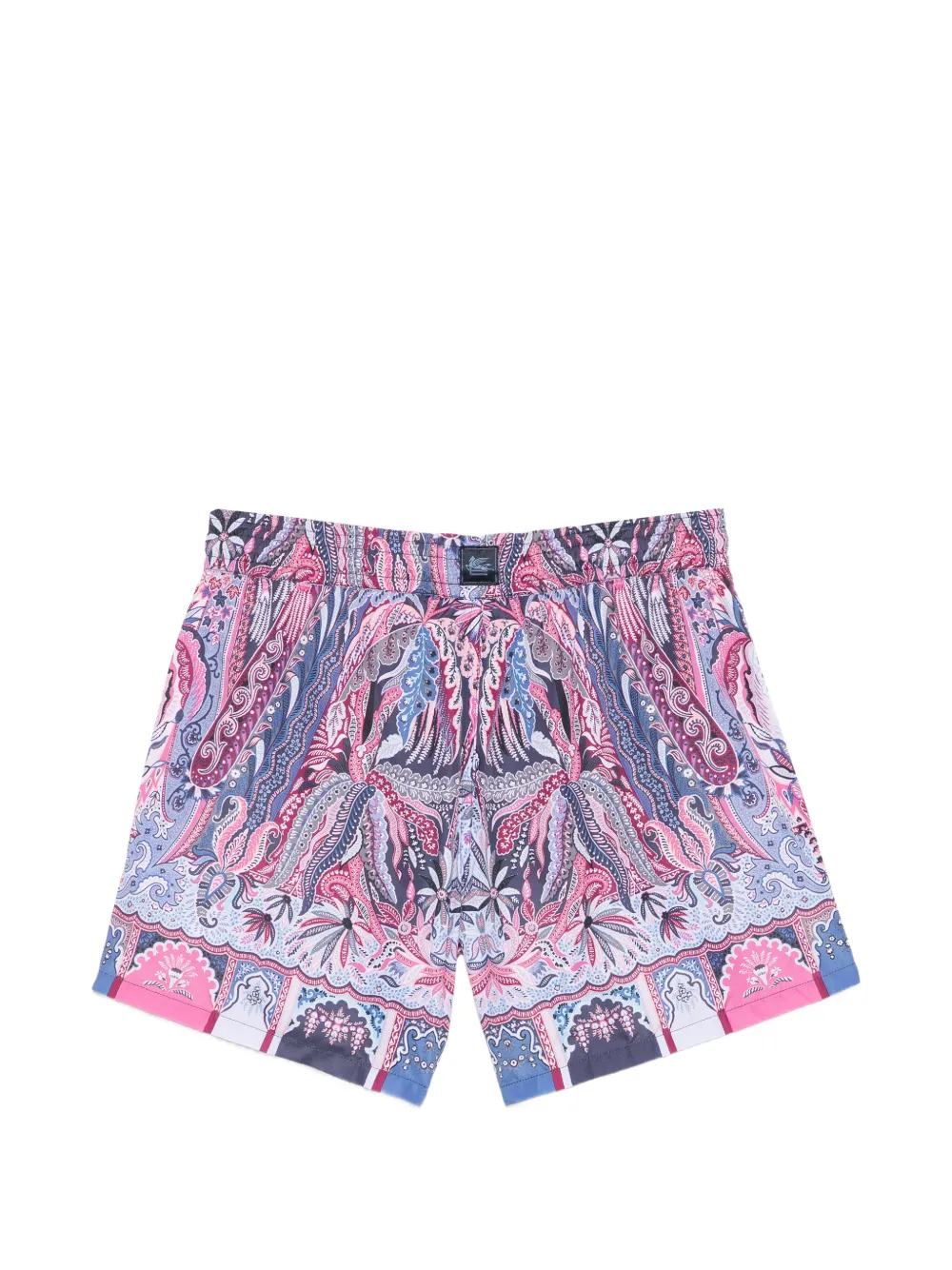ETRO Zwembroek met paisley-print Blauw