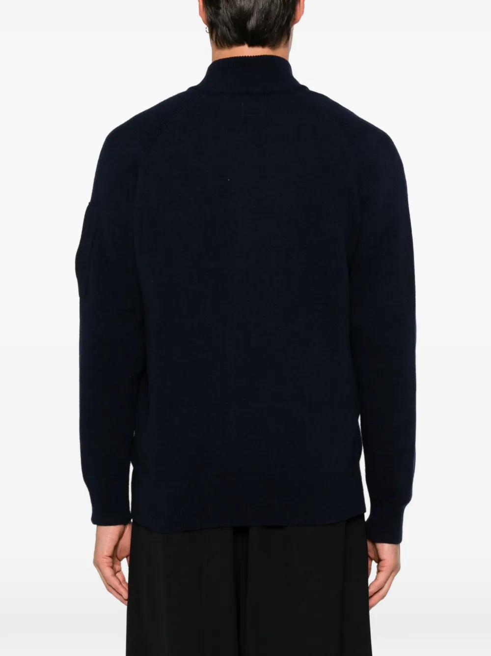 C.P. Company Vest met rits Blauw