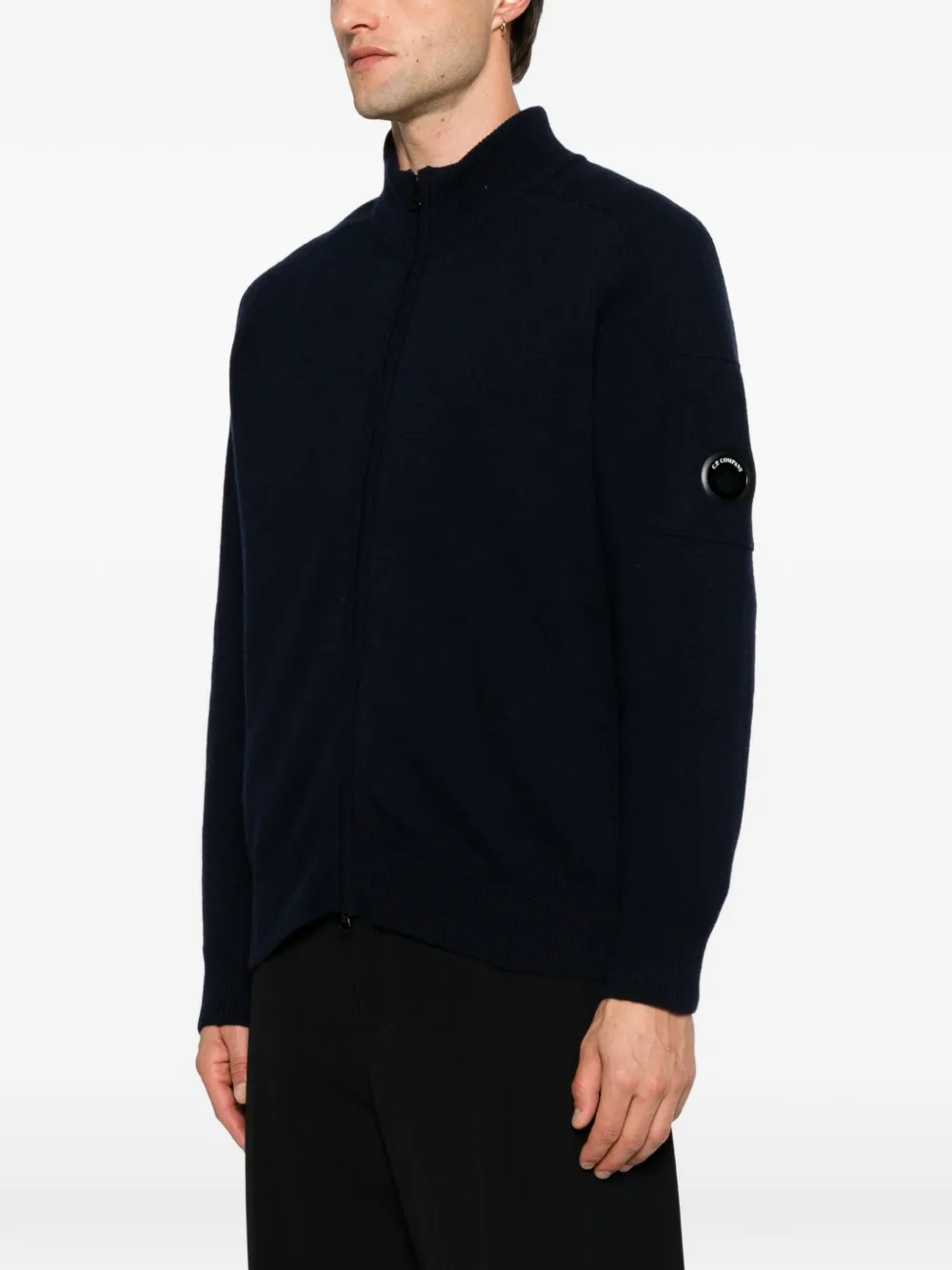 C.P. Company Vest met rits Blauw