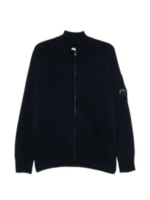 Stone Island ジップネック セーター | ブルー | FARFETCH JP