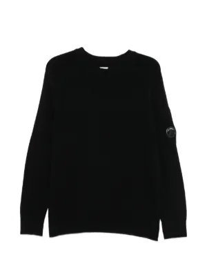 C.P. Company パッチ セーター | ブラック | FARFETCH JP