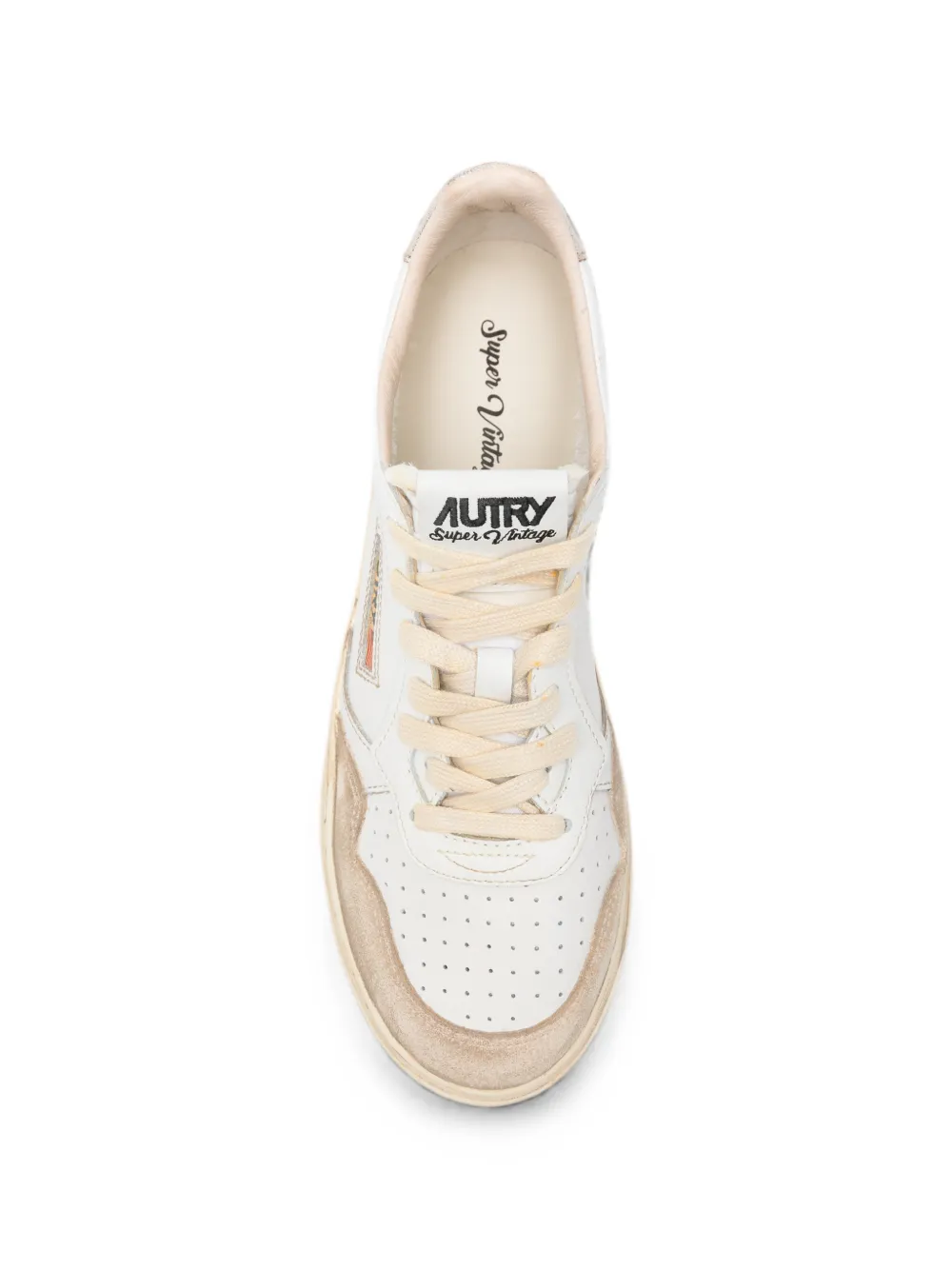 Autry Super Vintage logo-detail sneakers Wit