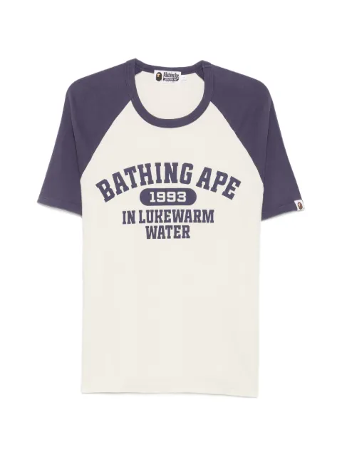 A BATHING APE® t-shirt à logo imprimé