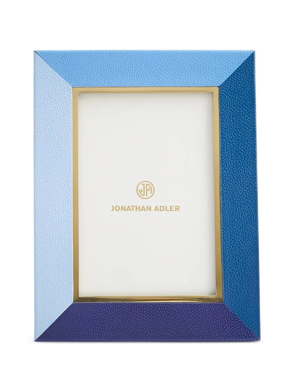 Jonathan Adler colour-block pebble-texture picture frame | Blue | Image 1