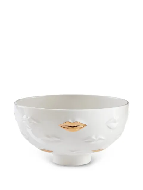 Jonathan Adler lip-embossed footed bowl