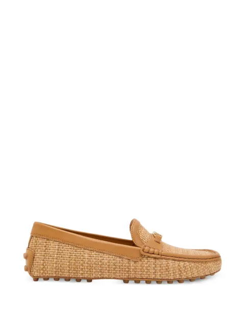 Tod's logo-plaque loafers