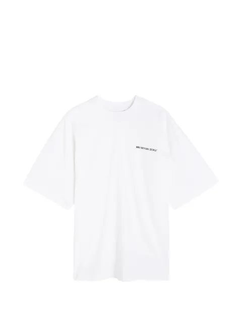 MKI Miyuki Zoku Uniform logo-print cotton T-shirt