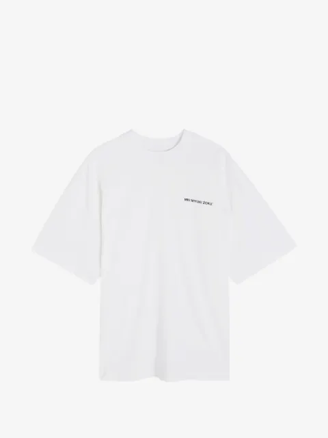 MKI Miyuki Zoku Uniform logo-print cotton T-shirt