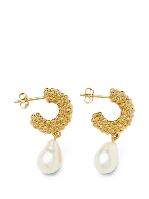 Missoma Baya pearl-pendant beaded earrings