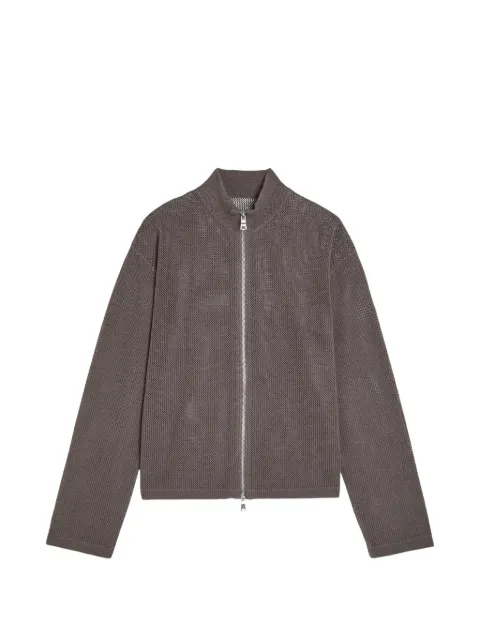 MKI Miyuki Zoku MKI sweater i løs strik med lynlås