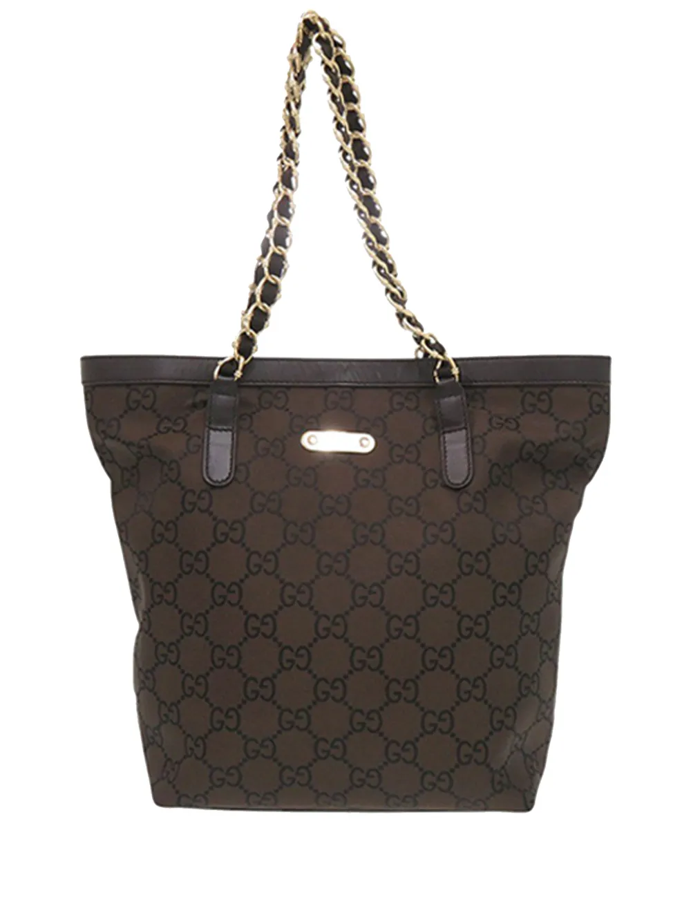 Gucci Pre-Owned Borsa tote Capri GG in nylon 2000-2015 - Marrone