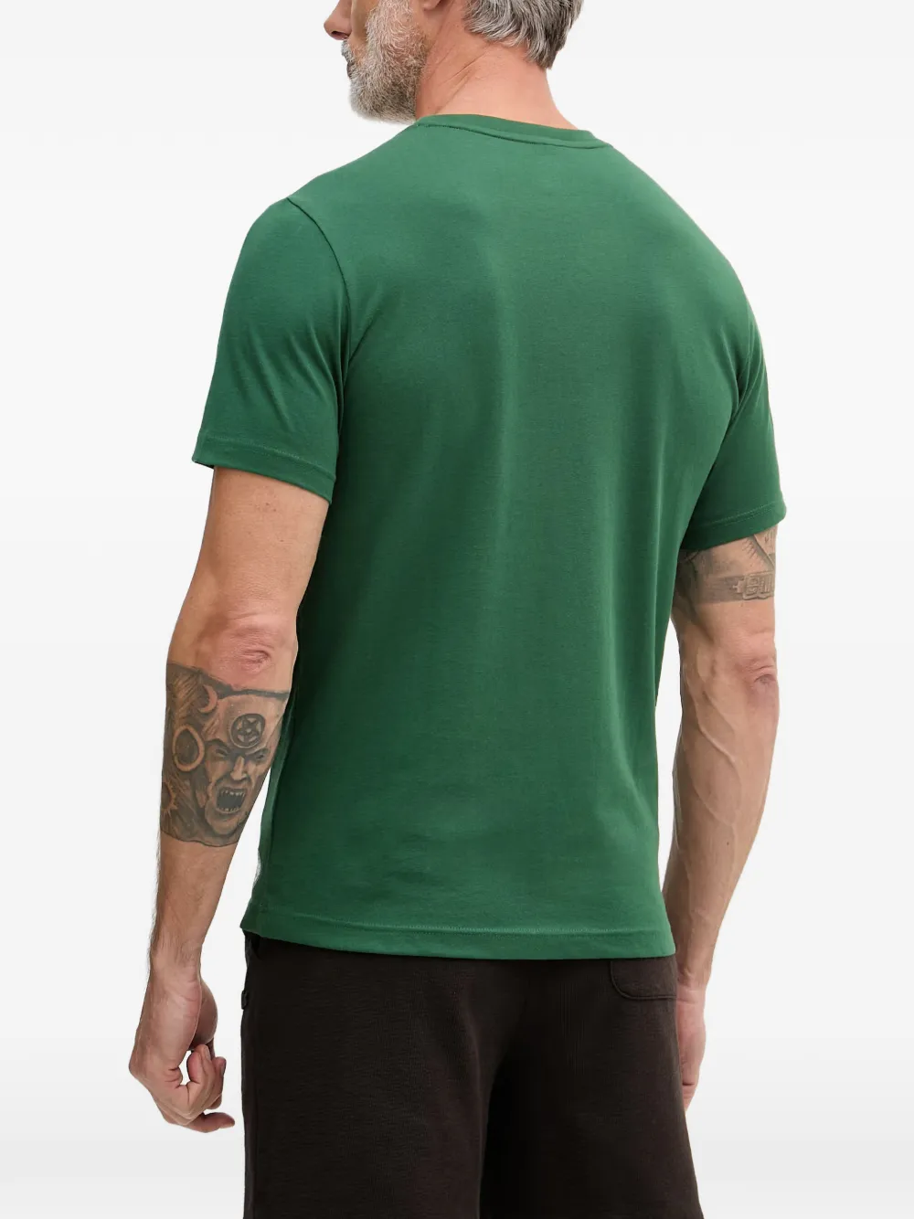 Lacoste T-shirt met logoprint Groen