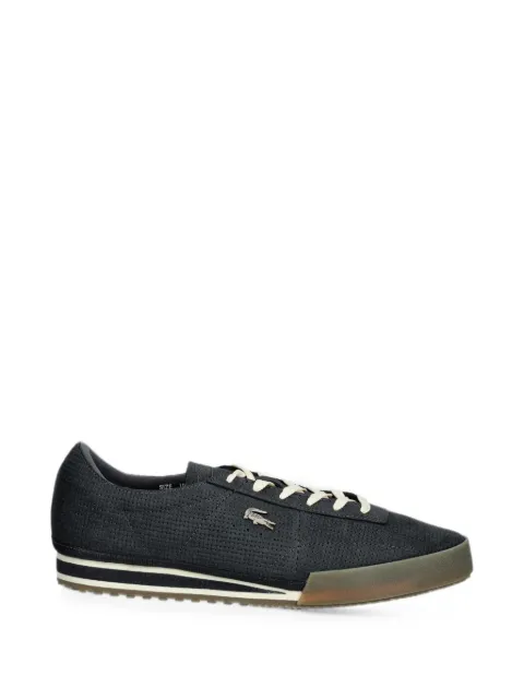 Lacoste Aura  perforated logo-plaque sneakers