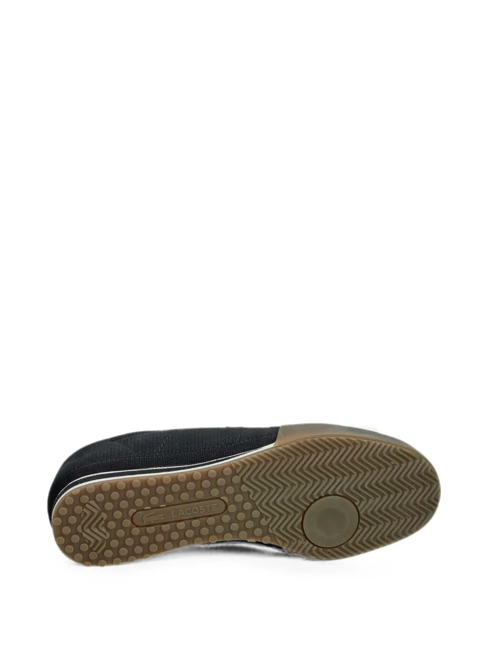 Lacoste Aura sneakers met logo-plakkaat en geperforeerde details Grijs