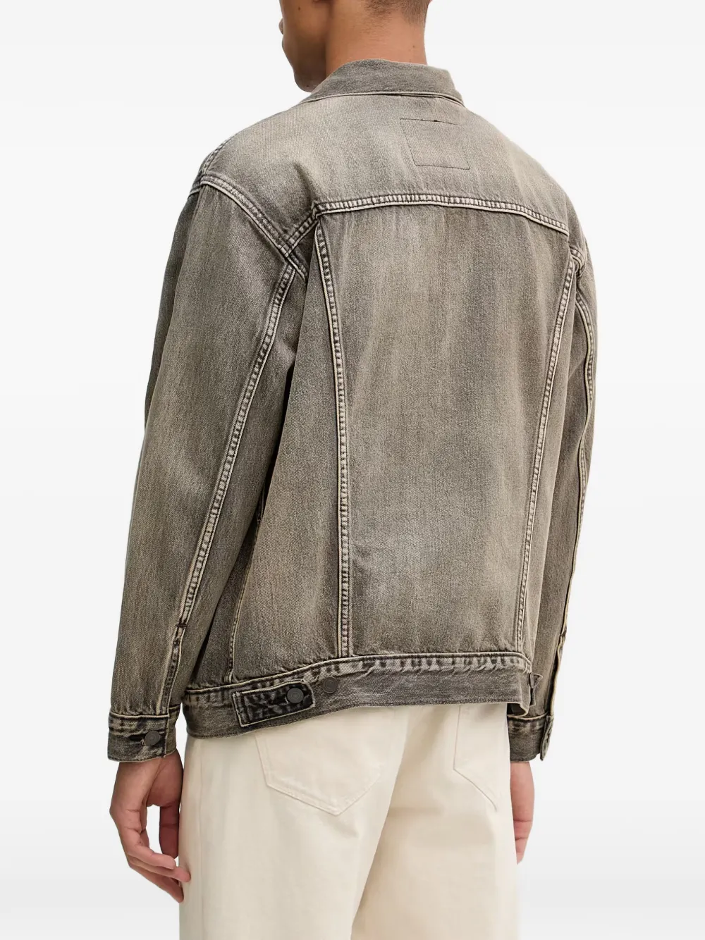Levi's Denim jack Grijs