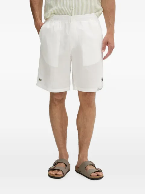 Lacoste elasticated-waist shorts