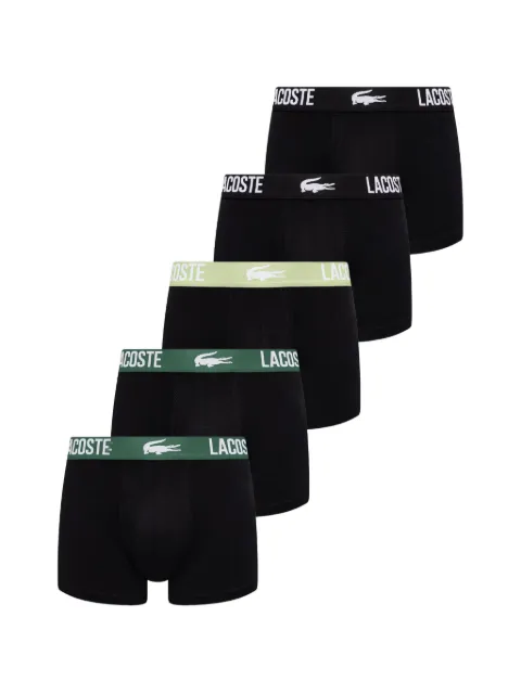 Lacoste logo-waistband boxers  (set of 5)