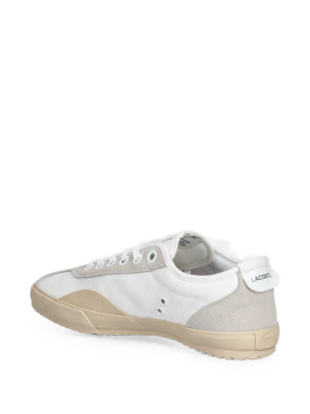 Lacoste Backslam sneakers met vlakken Wit