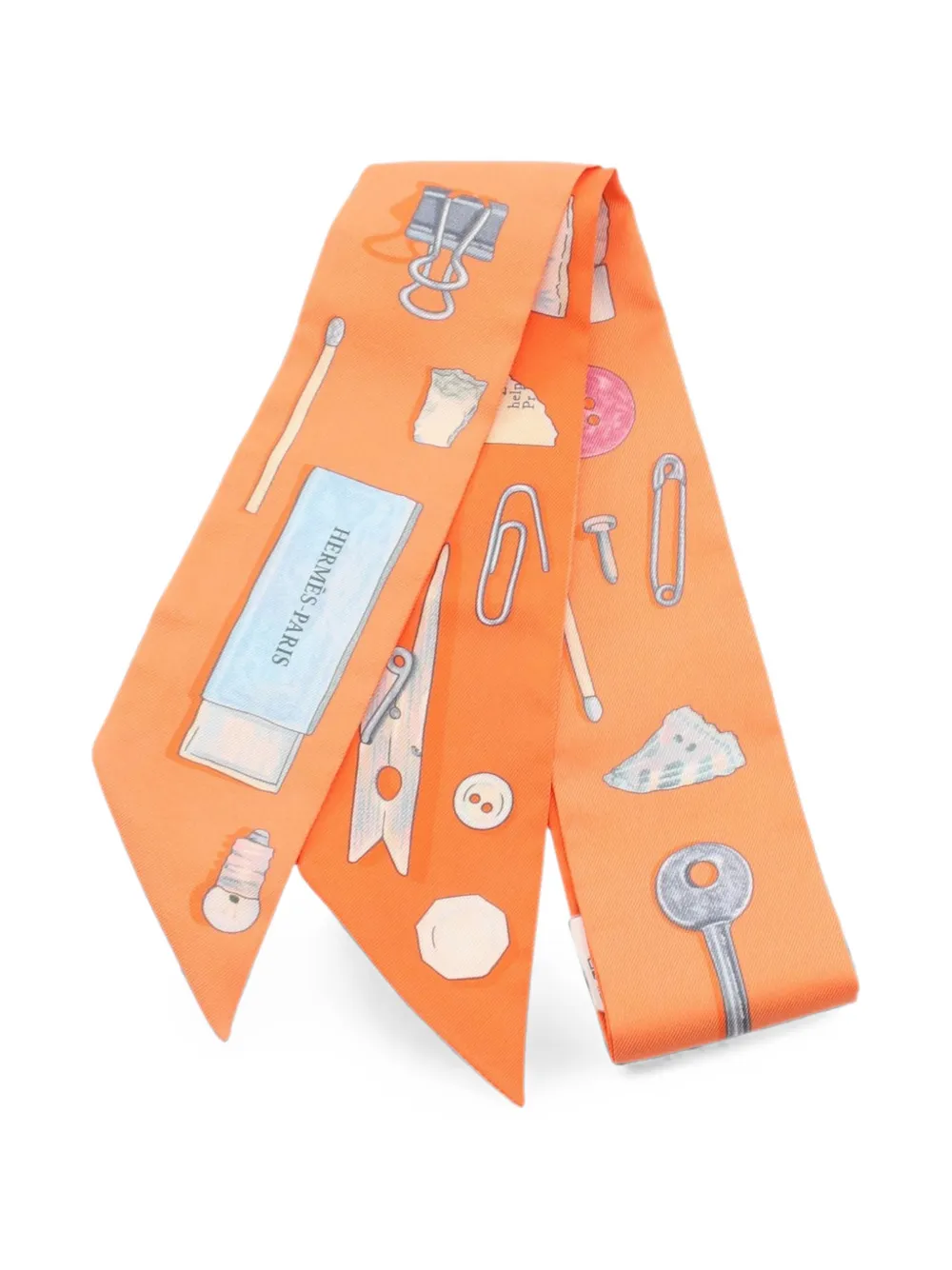 Hermès Pre-Owned 2020s In the Pocket scarf - Arancione