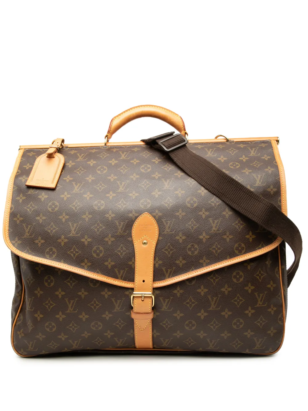 Louis Vuitton Pre-Owned Borsa da viaggio Sac Chasse Hunting con monogramma 1999 - Marrone