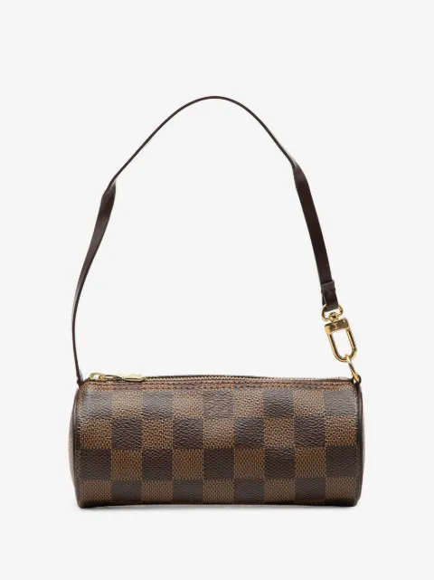 Louis Vuitton Pre-Owned bolsa de mano Damier Ebene Papillon Pochette 1990-2010