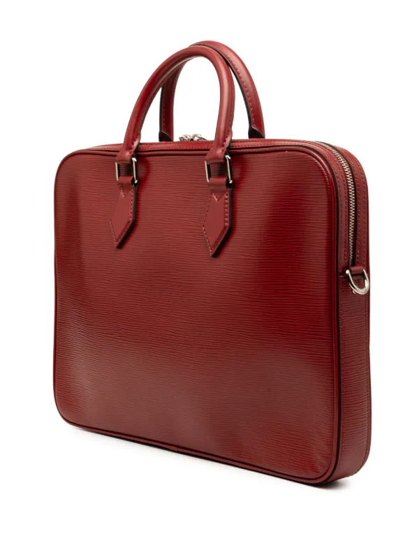 Louis Vuitton Pre-Owned 2016 Epi Dandy MM Business Bag | Red