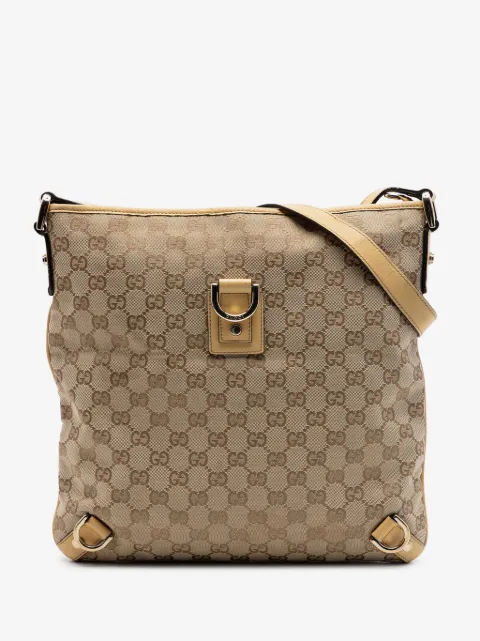 Gucci Pre-Owned 2016-2026 GG Canvas Abbey D Ring crossbody bag