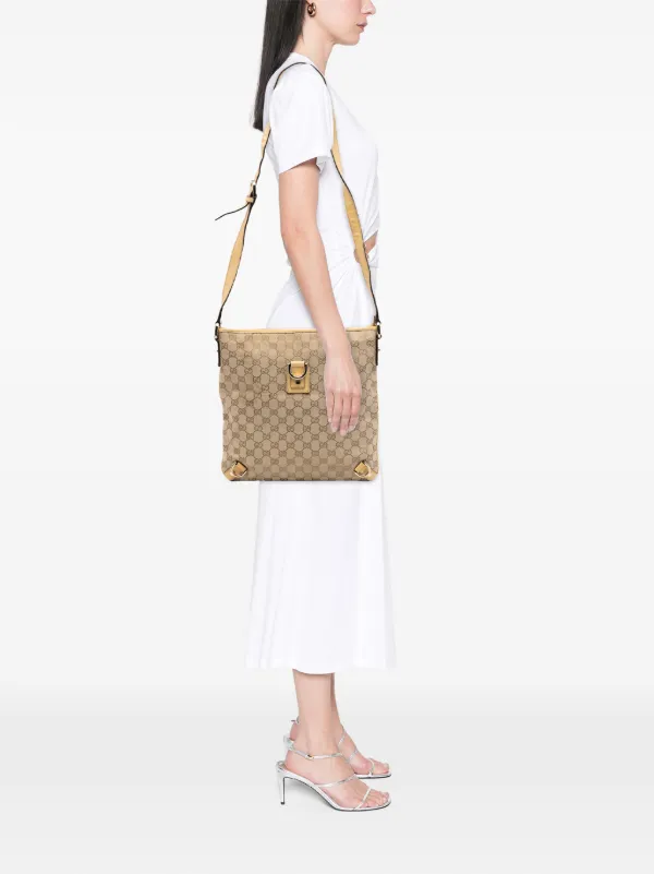Gucci Pre-Owned 2016-2026 GGキャンバス アビー Dリング ショルダー