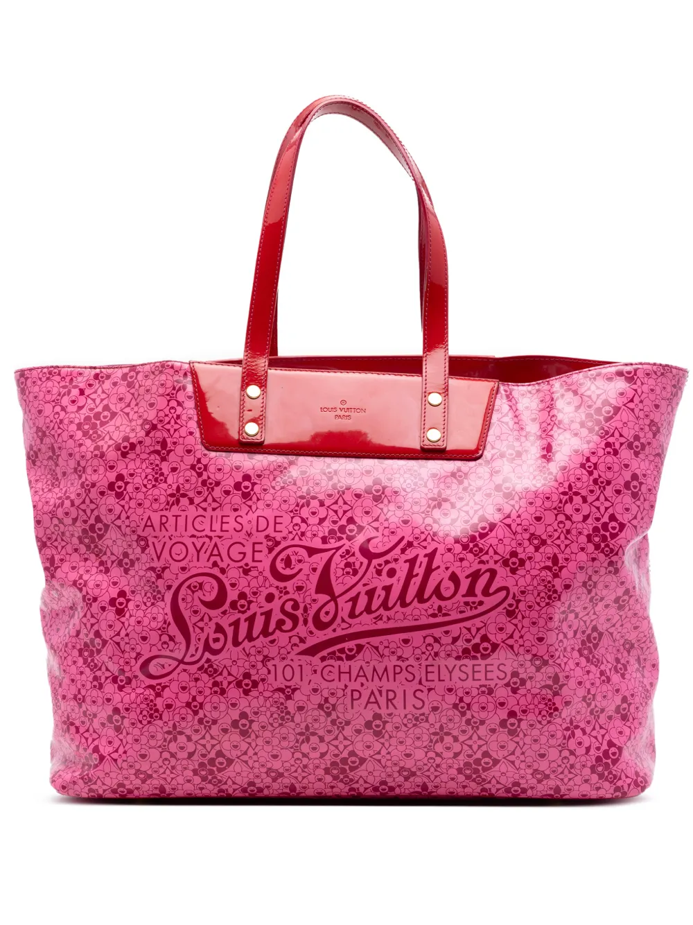 Louis Vuitton Pre-Owned 2010 Takashi Murakami beschichteter Cosmic Blossom GM Canvas-Tote Bag - Rosa