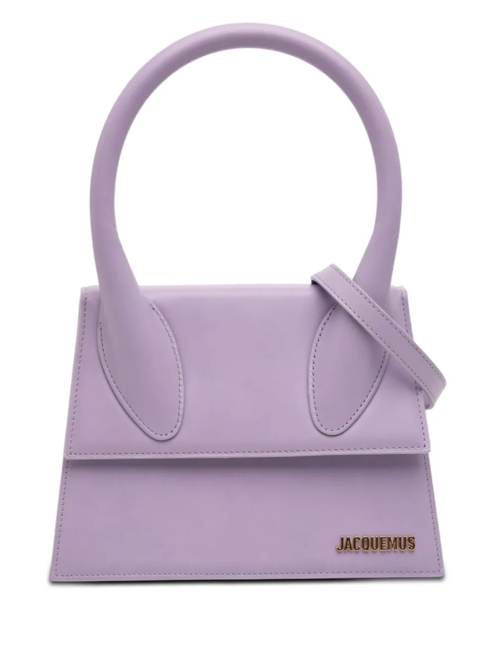 Jacquemus Pre-Owned Borsa a tracolla Le Grand Chiquito in pelle di vitello liscia 2018-2024 - Viola