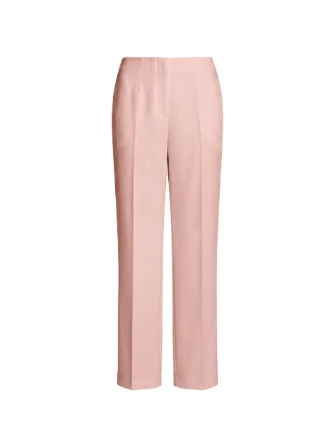 Alberta Ferretti pressed-crease straight-leg trousers