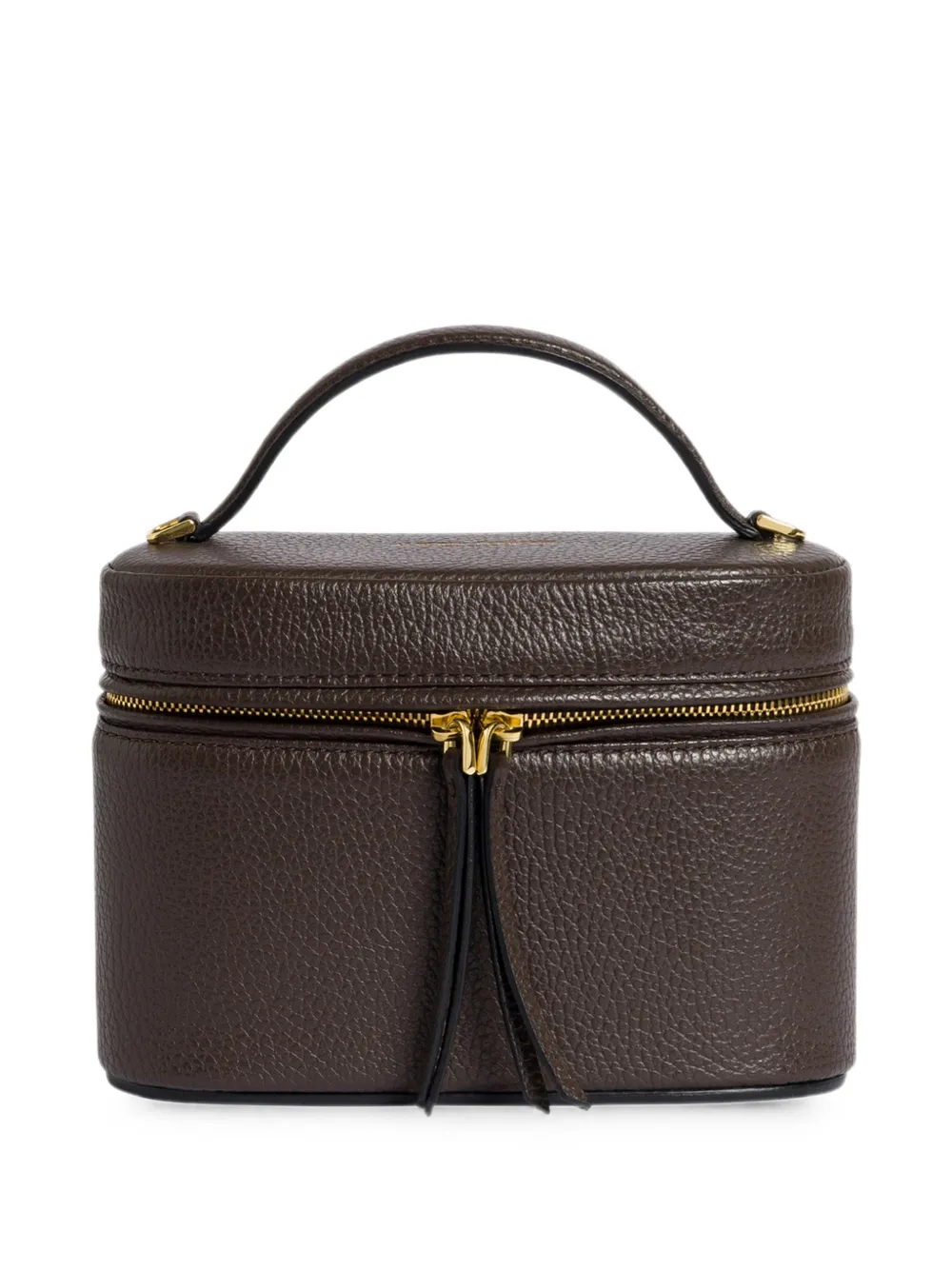 Alberta Ferretti Borsa effetto texture - Marrone