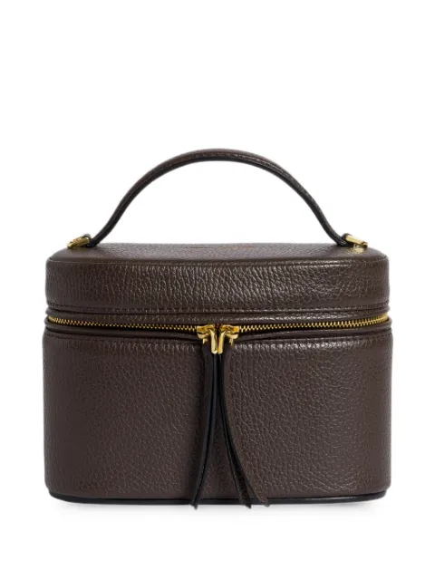 Alberta Ferretti grained-texture leather mini bag