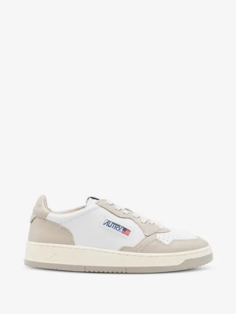 Autry Medalist panelled leather sneakers