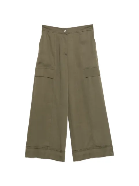 Clips wide-leg trousers