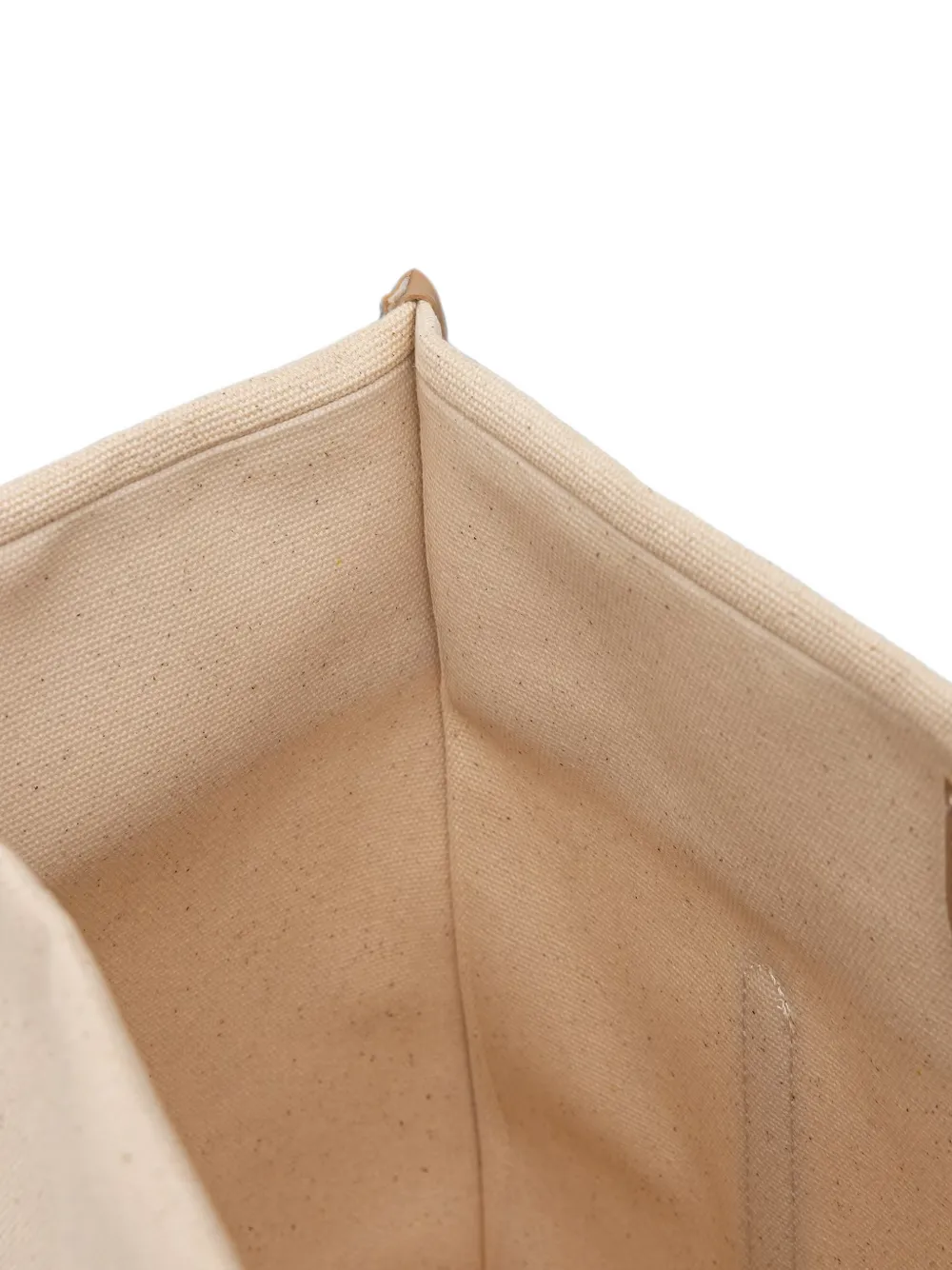 DKNY Dallas shopper met sjaaldetail en logo-patch Beige