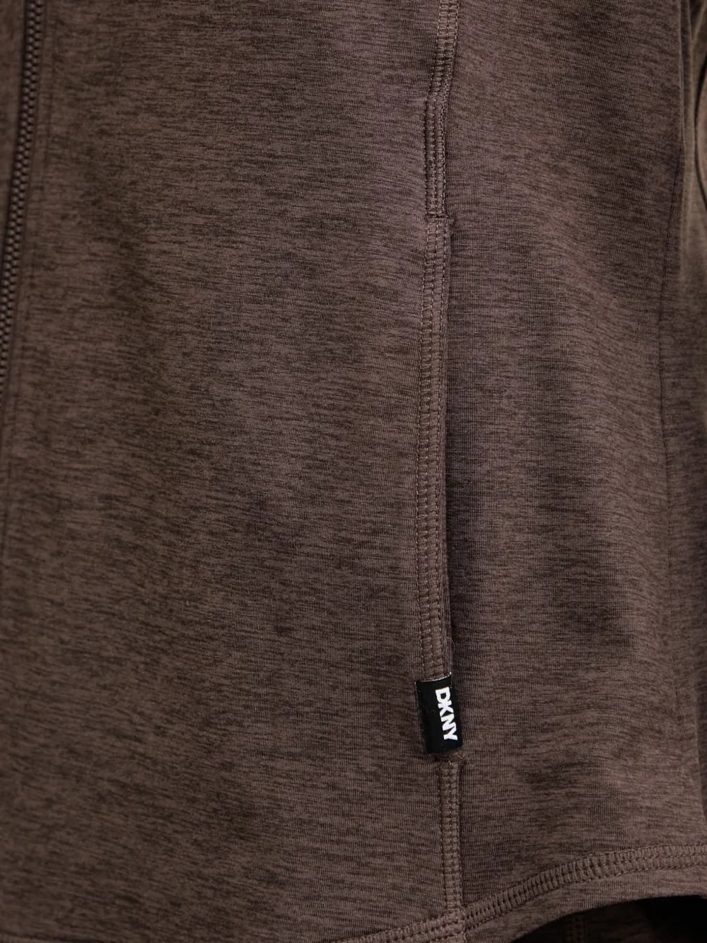 DKNY Hoodie met trekkoord Bruin